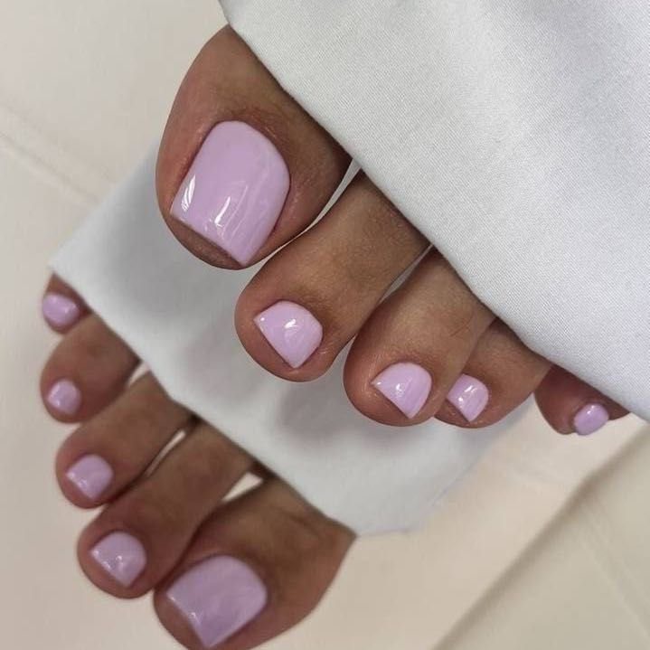 Pedicure gel polish