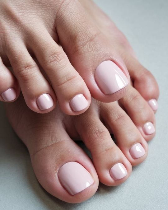 Pedicure regular polish